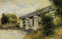 Monet, Claude Oscar - The Railway Bridge at Argenteuil